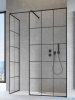 Radaway Modo New Black III kabina Walk-in 95x80x200 Factory industrialny, loft